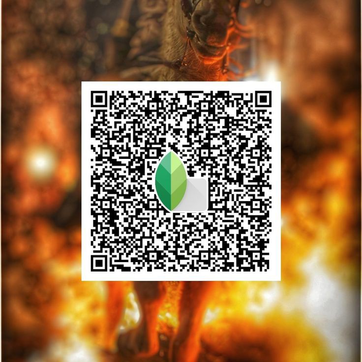 photography editing background face smooth snapseed qr code