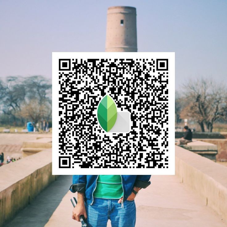 snapseed qr code