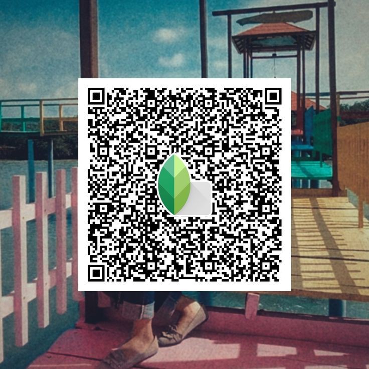 snapseed qr code photo editing