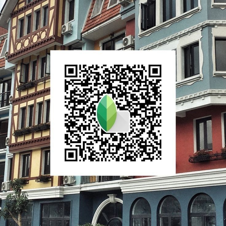 snapseed qr code photo editing